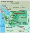 Mapas de Washington - Atlas del Mundo