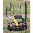 Guide Gear Campfire Cook Set - 510955, Cast Iron
