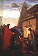 Darius Hystaspes Opens the Tomb of Nitoc - Eustache Le Sueur as art ...
