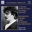 Ignacy Jan Paderewski: Paderewski: Victor Recordings (Selections) (1914 ...