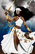 Iansa / Oya by jumqwt74jagry7 | African goddess, Black women art, Black ...