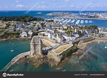 Aerial View Saint Servan Solidor Tower Saint Malo French Brittany Stock ...