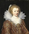 Portrait d'Amélie Élisabeth de Hanau-Münzenberg, 1617 Jan Antonisz van ...