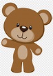 Hugging Clipart Teddy Bear - Imagenes De Ositos Animados, HD Png ...