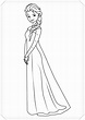 Elsa De Frozen Un Dibujo Para Colorear / A Disney Frozen Princess Draw ...