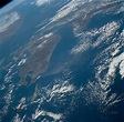 Skylab 4 Earth View of Island of Kyushu, Japan from Skylab | Earth view ...