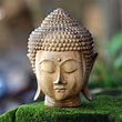 UNICEF Market | Hand-Carved Wood Buddha Head Sculpture from Bali ...