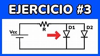 📌EJERCICIO Nº3 SOBRE DIODOS | DIODOS EN PARALELO - YouTube