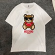 全新 moschino 2018最新墨鏡熊🐻短袖純棉上衣, 名牌精品, 精品衣服 在Carousell