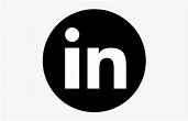 Linkedin Logo Black And White Png - Logo Linkedin Negro Png ...