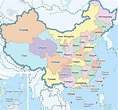 Printable Map Of China Provinces - Printable Word Searches