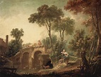 The Bridge - Francois Boucher - WikiArt.org - encyclopedia of visual arts