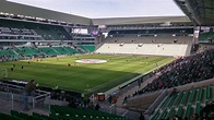 Estadio Geoffroy-Guichard, Capacidad 42.000 espectadores. Es un estadio ...