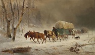 File:William Hahn - Going Home (Pioneers Braving a Storm).jpg ...