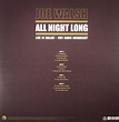Joe WALSH All Night Long: Live In Dallas 1981 Radio Broadcast vinyl at ...