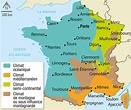 Les zones climatiques de la France métropolitaine.