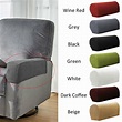 Stretch 2 Piece Furniture Armrest Covers Slipcovers Sofa Couch Chair ...