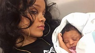 Rihanna faz 1ª aparição pública após o nascimento do filho