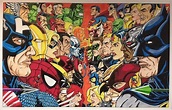 Marvel vs DC Heroes 11x17 Fine Art Print | Etsy