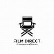 director Studio Movie Video Cinema Film Production logo design vector ...