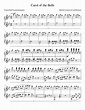 Carol of the Bells- Mykola Leontovych and Roseau Sheet music for Piano ...