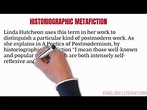 HISTORIOGRAPHIC METAFICTION | Linda Hutcheon - YouTube