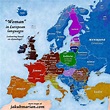 Woman in European languages | European languages, Language map ...