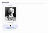 Adolf Köster Adolf Köster nació el 8 de marzo de 1883 en Verden an der ...