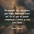 Marlee Matlin: He tomado las decisiones que m