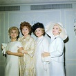 Mother Jolie Gabor by actor-socialite daughters Eva, Magda and Zsa Zsa at Viosin Restaurant to ...
