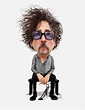 Caricatura de Tim Burton | Tim burton, Caricature, Celebrity caricatures