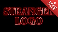 Stranger Things Logo generator - Text generator