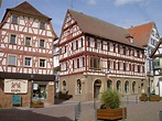 Fachwerkhäuser am Marktplatz von Brackenheim (10.08.2008) - Staedte ...