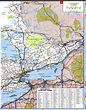 Ontario highways map.Free printable road map of Ontario, Canada