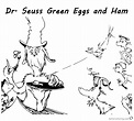 Dr Seuss Green eggs and Ham Coloring Pages Watching the Food - Free ...