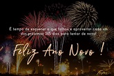 47 Mensagens de Ano Novo Super Incríveis para Começar Bem o Ano!