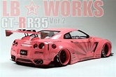 [達人專欄] 粉紅狂潮 LB WORKS GT-R R35 Ver.2 - xza60107的創作 - 巴哈姆特