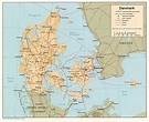 Maps of Denmark | Detailed map of Denmark in English | Tourist map of ...