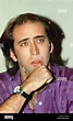 Nicolas Cage at "Wild at Heart" Press Conference, 1990. © JRC /The ...