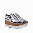 STELLA MCCARTNEY Women’S Elyse Hackney Metallic Star Platform Shoes In ...