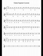Guitar Beginner Lessons sheet music for Guitar download free in PDF or MIDI