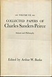 Collected Papers Charles Sanders Peirce - AbeBooks