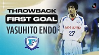 THROWBACK: Yasuhito Endo's first goal | Yokohama Flügels | 1998 J1 ...