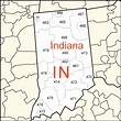 Indiana Zip Code Map - Bank2home.com