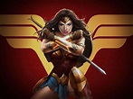Wonder Woman Dc Injustice 2 Mobile Wallpaper,HD Games Wallpapers,4k ...