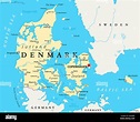 Aalborg denmark map