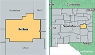 De Baca County, New Mexico / Map of De Baca County, NM / Where is De ...