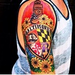 Maryland Sleeve ️ | Maryland tattoo, Shoulder tattoos for women, Tattoo ...