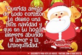 feliz navidad amiga mensajes Hermosos mensajes de navidad | navidadstar