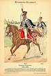 Assia-Kassel Ussari 1813-1821 ufficiale Vol. 4 Tav. 28 | Assia, Napoleone